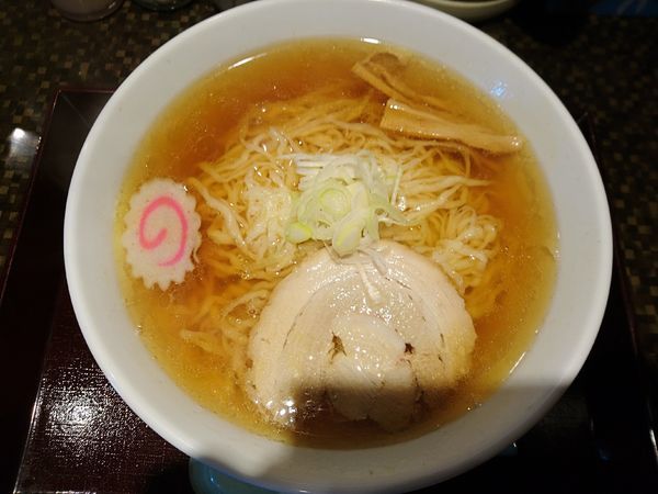「佐野醤油らーめん＋大盛」@佐野らーめん 麺番長 伊勢崎店の写真