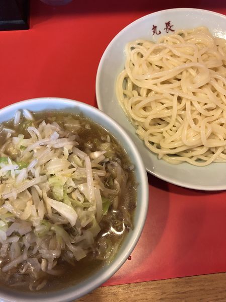 「野菜つけそば」@丸長 目白店の写真