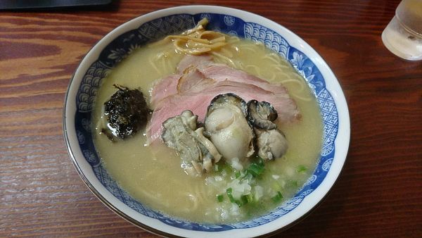 「【限定】カキバター塩拉麺」@良温(Ra-on)の写真