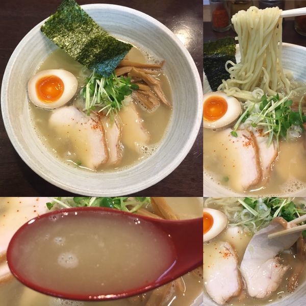 「鶏塩らーめん700円他」@藤丸の写真