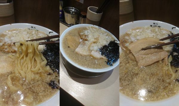 「『中華そば 並+玉ねぎ(￥780+100)』を中脂で…」@麺工 豊潤亭の写真
