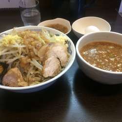 昼限定 つけ麺(大) ＋ 生卵