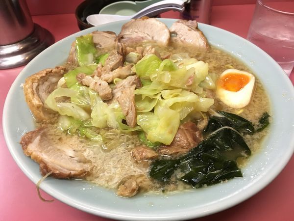 「キャベツチャーシューめん」@ラーメンショップ 埼大店の写真