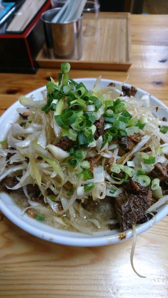 「豚骨スープネギチャーシュー」@鎌倉家の写真