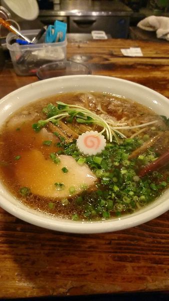 「醤油ラーメン720円大盛り50円」@G麺7の写真