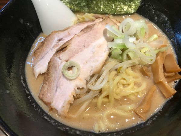 「味噌 太麺＋大盛」@ラーメン長山の写真
