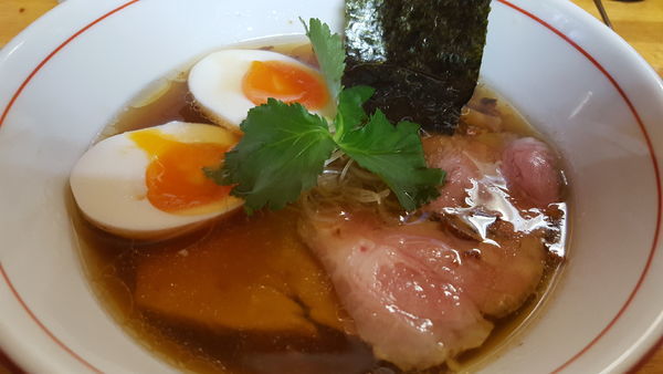 「支那そば 醤油＋味玉」@讃岐ロックの写真