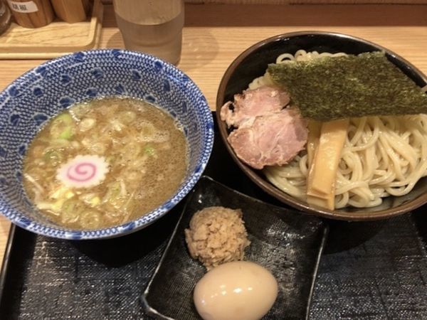「特製つけ麺 中盛」@舎鈴 大島駅前店の写真
