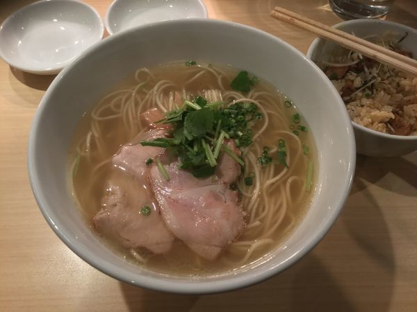 「支那そば塩」@支那そば まるこうの写真