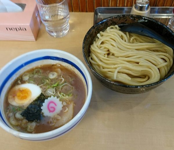 「塩もりそば」@中華そば・特製もりそば 満帆 伊勢崎店の写真
