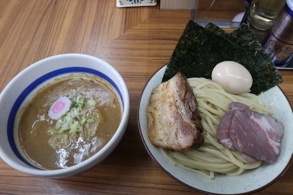 「特製つけ麺＋中盛り 1,010円」@大勝軒ROSSO－ロッソ－の写真