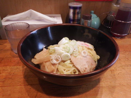 「豚骨油そば（１玉）」@天下一油そば 立川店の写真