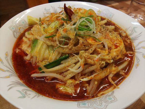 「肉＆野菜マーラー」@ラーメン餃子 なか屋の写真