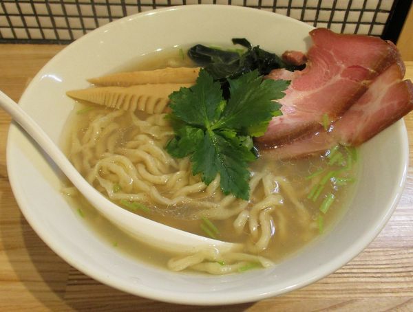 「貝塩らーめん　780円」@らーめん 改の写真