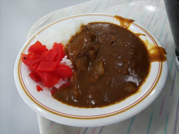「カレー（小)」@波止場食堂 山下店の写真