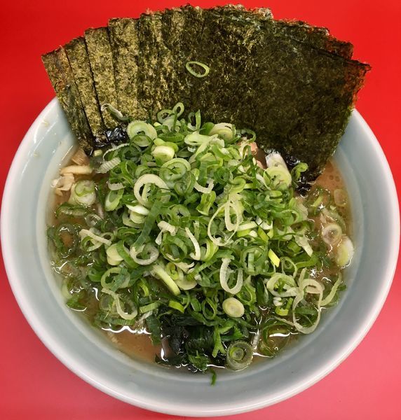 「九条ねぎラーメン 並 (800円) のり増し5枚(50円)」@ラーメン 成瀬家の写真
