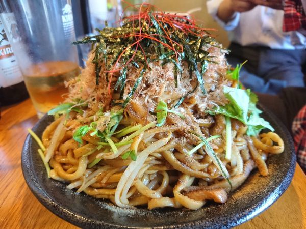 「【気まぐれ限定】鶏口炒麺(ラーメン  そらver)750円」@麺屋 鶏口の写真
