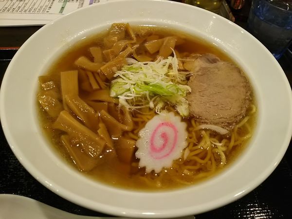 「しょうゆメンマラーメン　※クーポンで６００円」@麦工房 かかしの写真