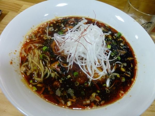 「辛肉そば」@杏子の写真