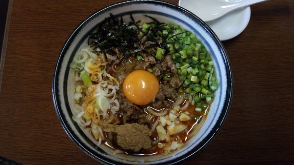 「台湾混ぜそば」@麺屋雷神の写真