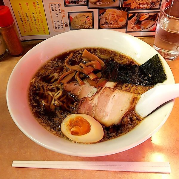 「醤油ラーメン」@雨風本舗の写真