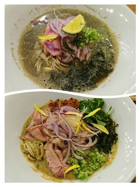 「金煮干しそば ＋限定玉」@麺's キッチン RIRIの写真