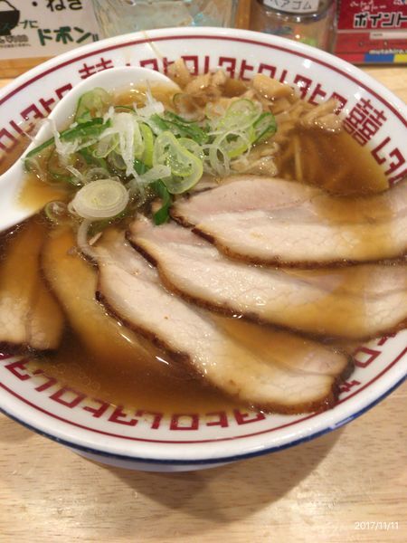 「あっさり肉中華そば」@中華そばムタヒロ 国立店の写真