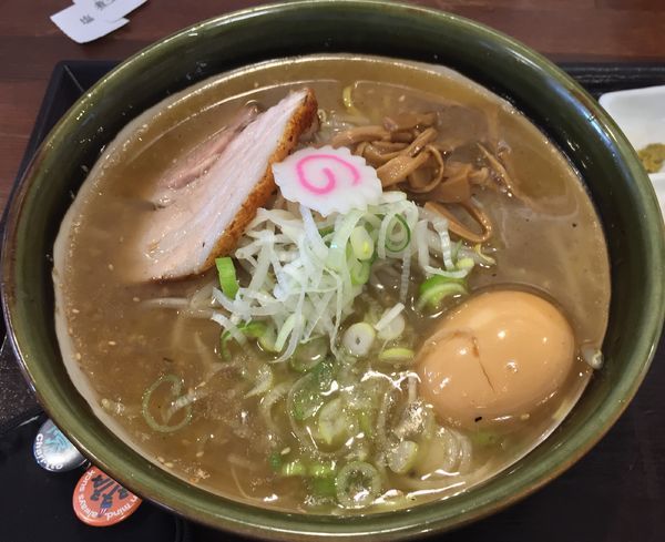 「塩ラーメン＋煮玉子（￥800＋￥120）」@ラーメン郷の写真