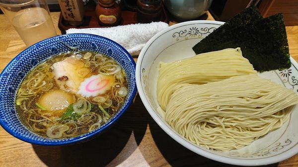 「味玉清湯つけそば 大盛」@つけそば 神田勝本の写真