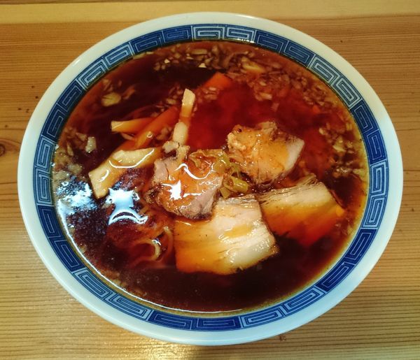 「ラー担麺　750円」@麺酒盗ざい八の写真