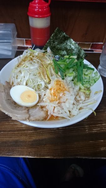 「とんこつネギ三昧」@九州大分ラーメン 麺恋亭 中華街店の写真