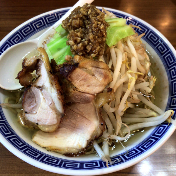 「ふじ麺　500円」@うまい唐揚げらーめん かぐわし イオンモール太田東店の写真