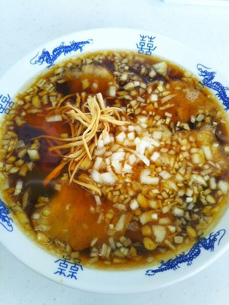 「チャーシュー麺 750円＋やくみ 50円」@ラーメンワンちゃん 君津常代店の写真