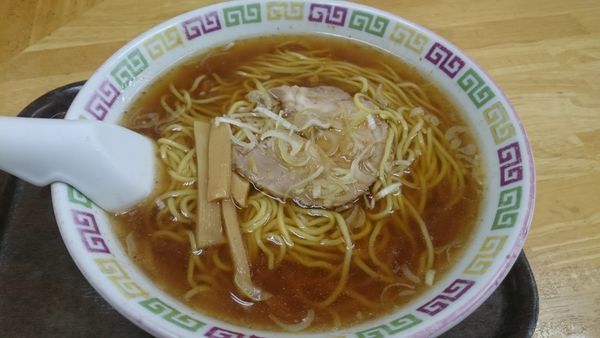 「ラーメン（600円）」@松楽の写真