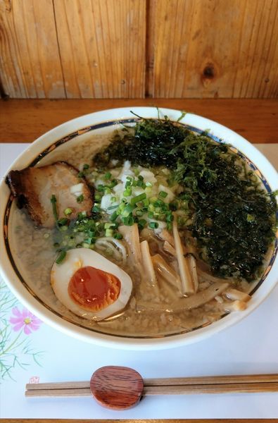 「雷鳥  (煮干し背油)  限定10」@麺栞 みかさの写真