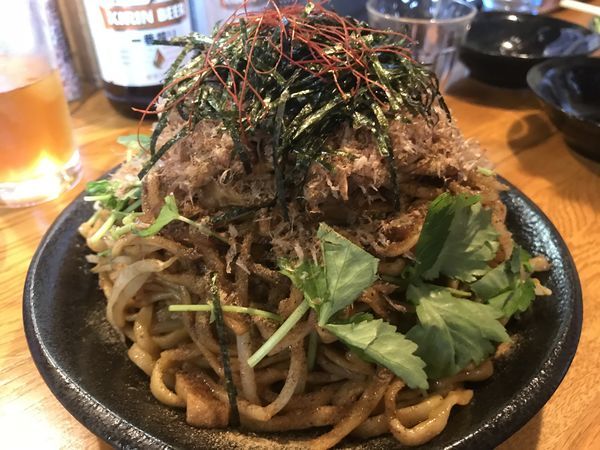 「【気まぐれ限定】鶏口炒麺(ラーメン そらver)750円」@麺屋 鶏口の写真