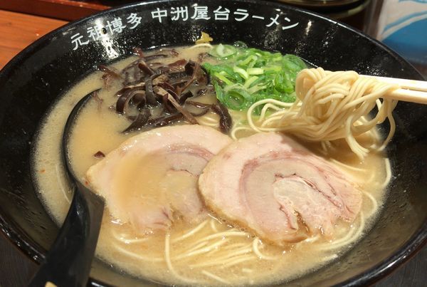 「中洲ラーメン(780円)」@元祖博多中州屋台ラーメン 一竜 国分寺店の写真