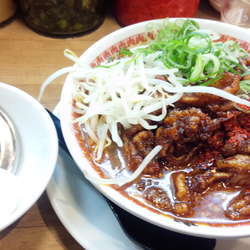 辛い肉汁ラーメンレベル2