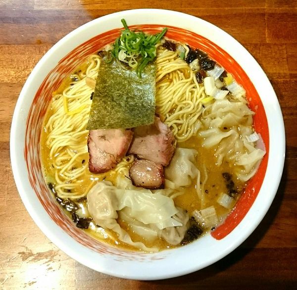 「味噌肉ワンタンメン」@麺屋 悠の写真