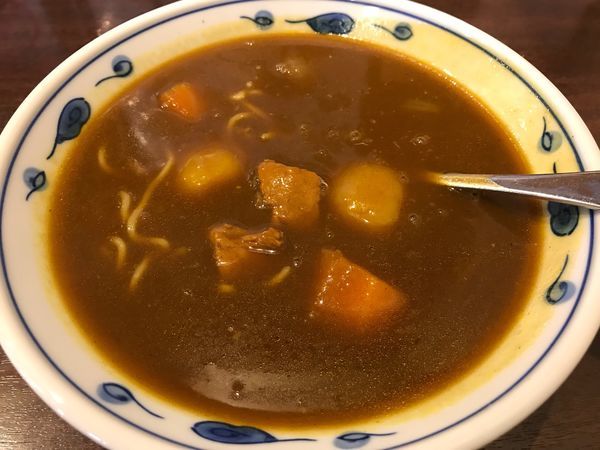 「ミニカレーラーメン  500円」@大衆食堂 正広の写真