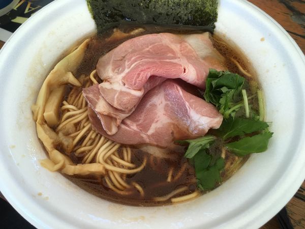 「比内地鶏のコク旨中華そば」@ラーメン優駿2017 秋の陣の写真