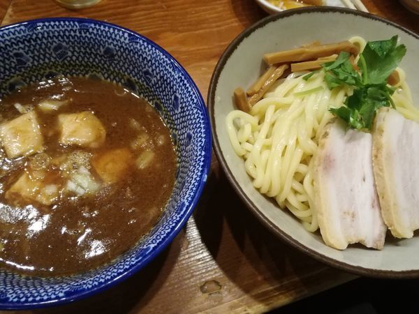 「濃厚つけ麺並盛（850）」@麺や百日紅の写真