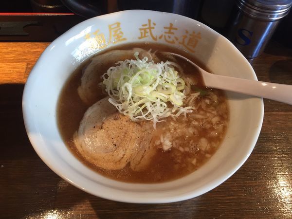 「魚雷そば」@麺屋 武志道の写真