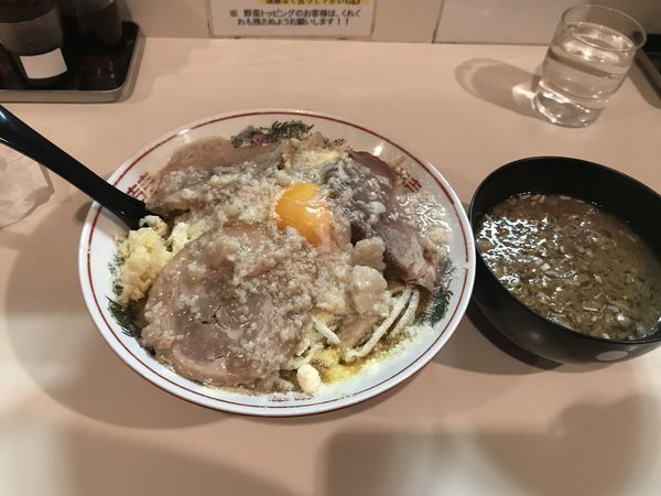 「カレー油そば」@麺家ぶんすけの写真