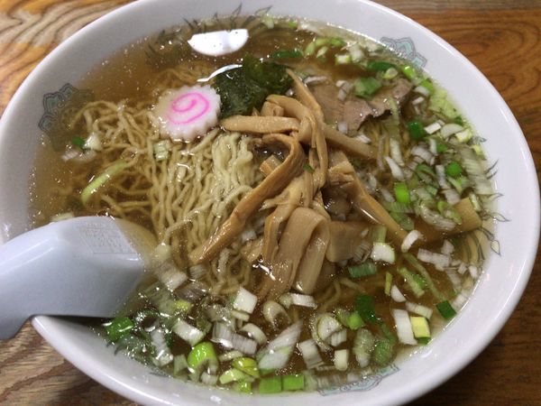 「中華そば600円」@かわにし食堂の写真