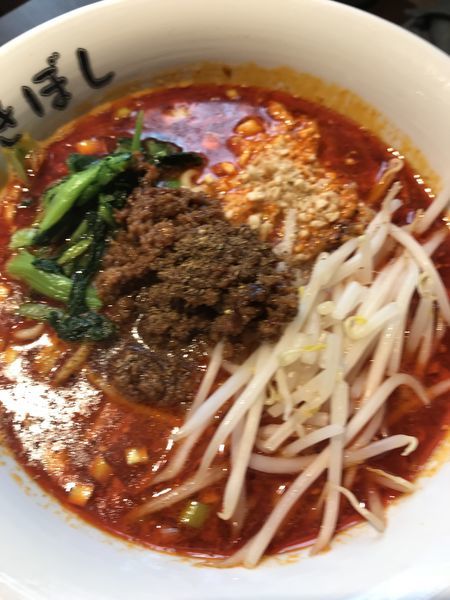 「担々麺 ？880円」@自家製麺 ほうきぼし 赤羽駅前店の写真