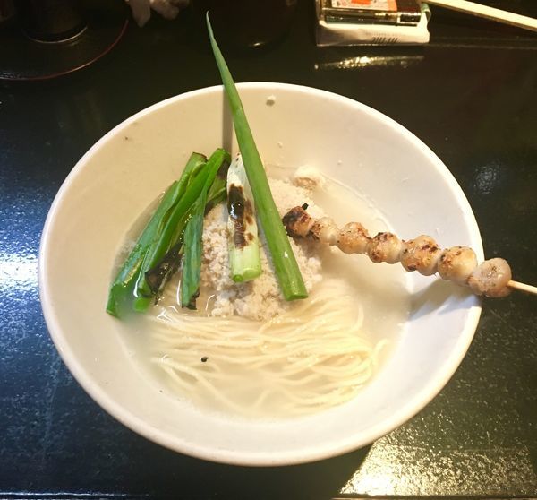 「烏賊の口の潮蕎麦 1300円」@麺s慶の写真