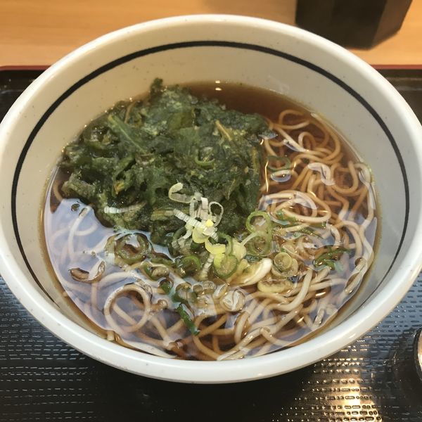 「春菊天（￥410）」@吉そば 中目黒店の写真