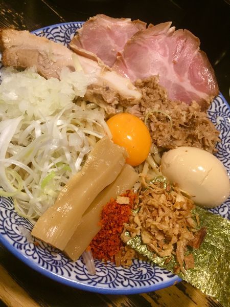 「冷やしまぜそば 大 ￥880」@狼煙 〜NOROSHI〜の写真