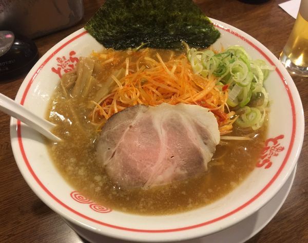 「ラーメン 辛いネギ」@東京とんこつ とんとら 狭山入曽店の写真